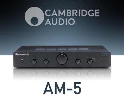 CAMBRIDGE AUDIO Topaz AM5 (Black)  Integrated Amplifier