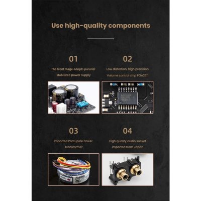 SMSL VMV A1 AMP ตั้งโต๊ะClass A รองรับ Hi-Res