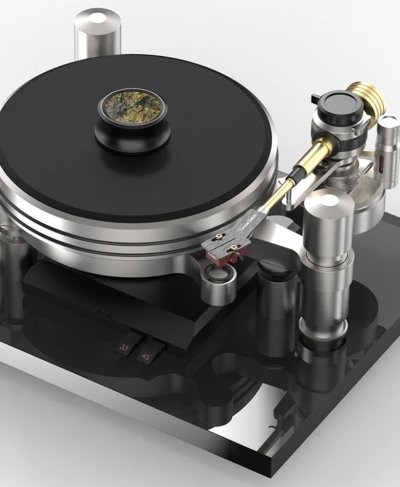Audio Bastion Vinyl Record Weight Stabilizer with Protective Pad for All EP and LP Records