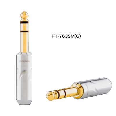 FURUTECH FT-763SM(G) - 6.3mm stereo Connector