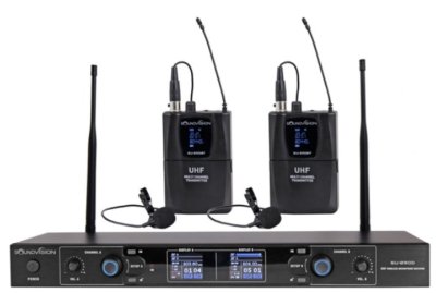 SOUNDVISION SU-890D-II/BT (LV-X) | ชุดไมค์ลอยติดปกเสื้อ ย่าน UHF คลื่นความถี่ 694.5 – 702.7MHz