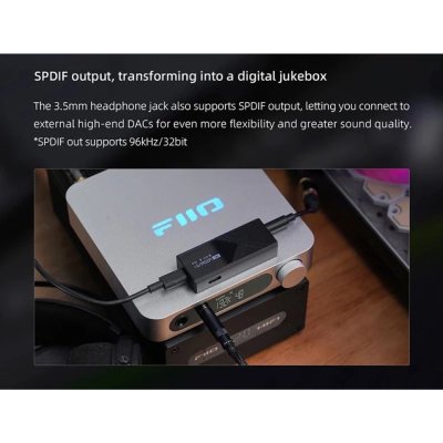 FiiO KA17 DAC/AMP พกพาชิป DAC คู่ ESS ES9069Q แอมป์ THX AAA 78+ รองรับ MQA