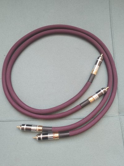 TCHERNOV CABLE CLASSIC XS MKII IC RCA Interconnect Cables (1.0 M.)