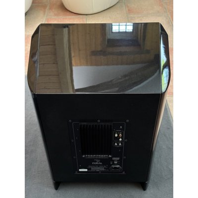 FOCAL SW 1000 Be (Black Lacquer) Active subwoofer Complete installation