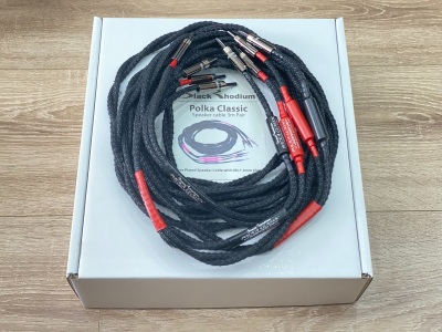 Black Rhodium Polka Classic Speaker Cables