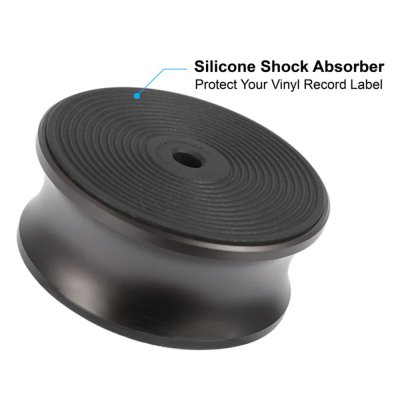 Audio Bastion Vinyl Record Weight Stabilizer with Protective Pad for All EP and LP Records