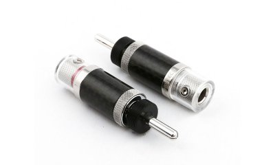 FURUTECH CF-202(R) - Carbon Fiber Series Banana Connector (2 pcs./set)