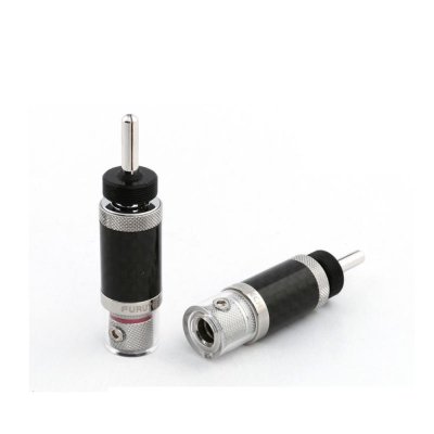 FURUTECH CF-202(R) - Carbon Fiber Series Banana Connector (2 pcs./set)