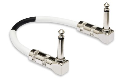 Hosa CPE-106 Guitar Patch Cable, Hosa Right-angle to Same, 6 in