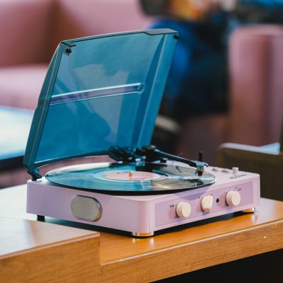 Turntable BRAD RETRO Lilac/Chrome EDITION (TH EXCLUSIVE)