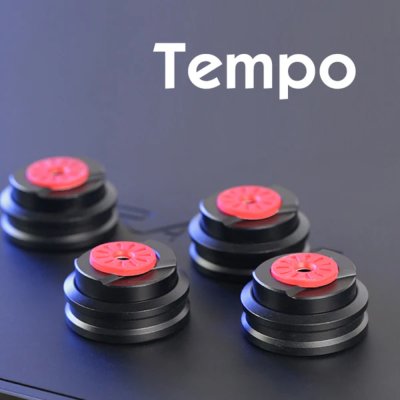 Audio Bastion TEMPO PAD รองเครื่องเสียง รองลำโพง รองชั้นวาง (Set of 4 pcs)