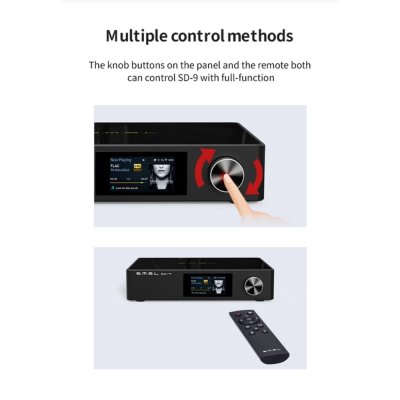 SMSL SD-9 DAP ตั้งโต๊ะระดับ Hi-Res รองรับ MQA