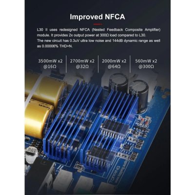 Topping L30ii NFCA Headphone Amplifier