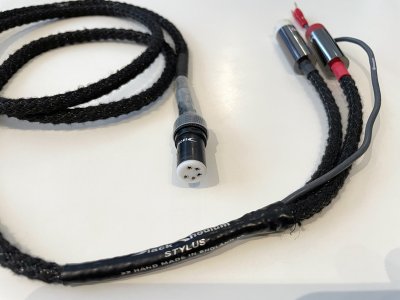 Black Rhodium Stylus Tone Arm Cable 1.3M