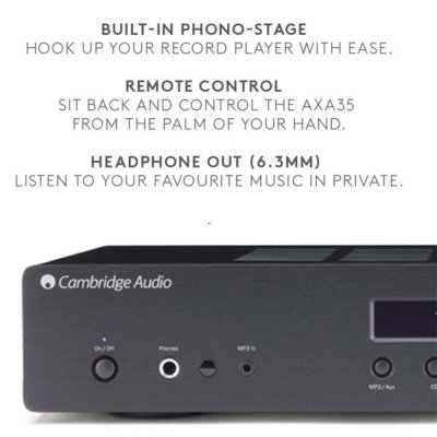 CAMBRIDGE AUDIO Topaz AM10 (Black) Integrated Amplifier