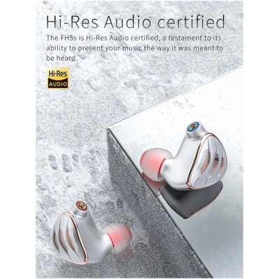 FiiO FH5S หูฟัง 4 ไดรเวอร์ 2DD+2BA