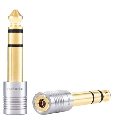 FURUTECH F63-S(G) - High Performance Headphone Plug Adapter 6.3mm to 3.5mm