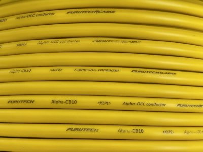 FURUTECH CB-10 : High-end performance in-wall OCC power cable