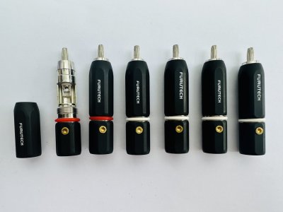 FURUTECH FP-120(R) - High End Performance RCA connector(4 pcs/set)
