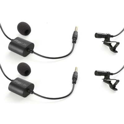 IK Multimedia iRig Mic Lav 2-Pack