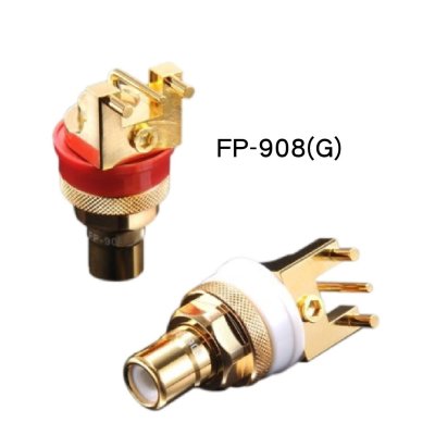 FURUTECH FP-908(G) - High End Performance PCB mount RCA Socket (2 pcs/set)