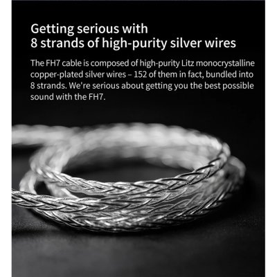 FiiO FH7 หูฟังระดับ Flagship 5ไดรเวอร์ (1dd + 4ba)