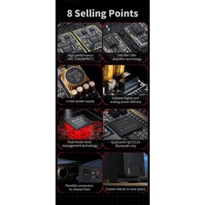 FiiO K9 PRO DAC&AMP ตั้งโต๊ะ รองรับ MQA