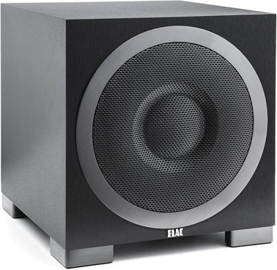 ELAC DEBUT S10EQ - 10-inch 400-Watt Powered Subwoofer with Auto EQ