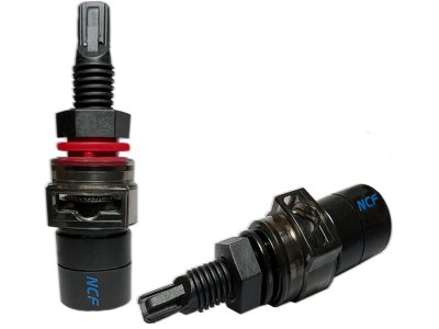 FURUTECH FT-867NCF (R) - High End Performance Alpha OCC Wire Binding Posts (2pcs/set)