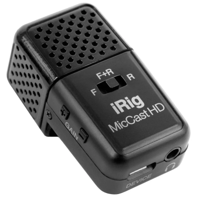 IK Multimedia iRig Mic Cast HD Dual-sided digital voice microphone
