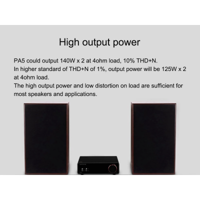Topping PA5 AMP ตั้งโต๊ะ Fully Balanced Class D