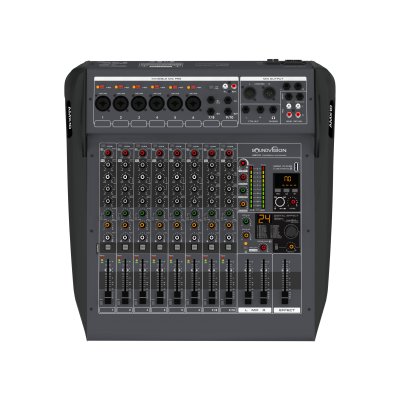 SOUNDVISION AMX-10 / 10 CH Professional Analog Mixer