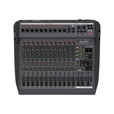 SOUNDVISION AMX-14 / 14 CH Professional Analog Mixer