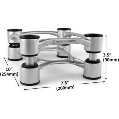 ISO Acoustics Aperta คู่ Stands  : ขาตั้งลดสัญญาณรบกวน รุ่น Aperta 200