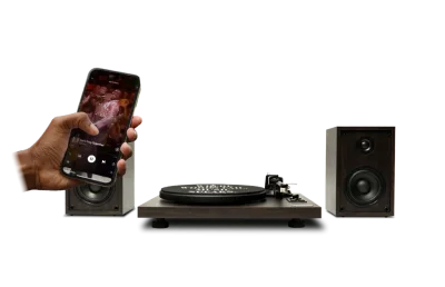 HENRY Hi-Fi Turntable with Bookshelf Speakers