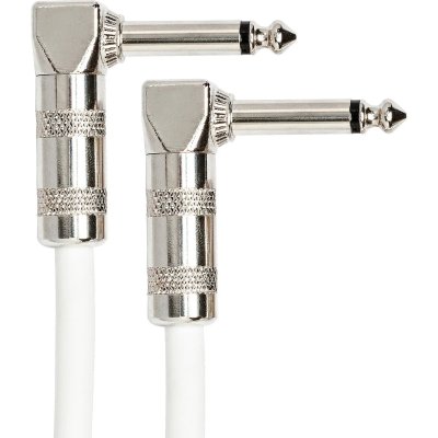 Hosa CPE-106 Guitar Patch Cable, Hosa Right-angle to Same, 6 in