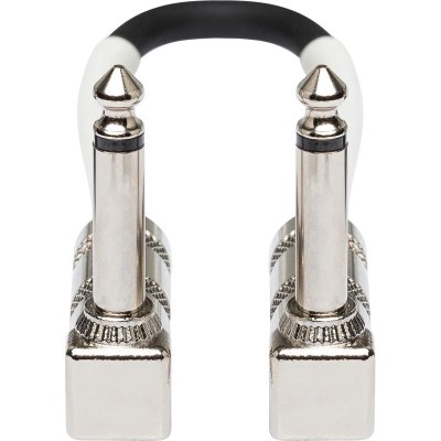 Hosa CPE-106 Guitar Patch Cable, Hosa Right-angle to Same, 6 in