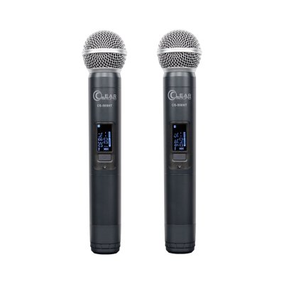 Clearsound CS-500 / UHF Dual Handheld Wireless Microphone