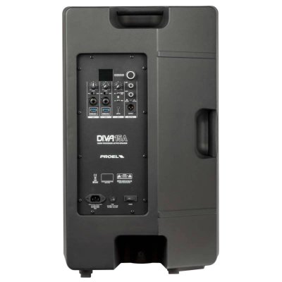 PROEL DIVA15A | ลำโพง 2 ทาง 15 นิ้ว มีแอมป์ขยาย 1000 วัตต์ มีบลูทูธ
