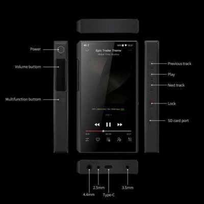 FiiO M11 PLUS LTD เครื่องเล่นเพลงพกพารุ่นพิเศษ ชิป ESS ES9068AS x2