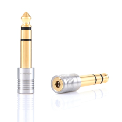 FURUTECH F63-S(G) - High Performance Headphone Plug Adapter 6.3mm to 3.5mm