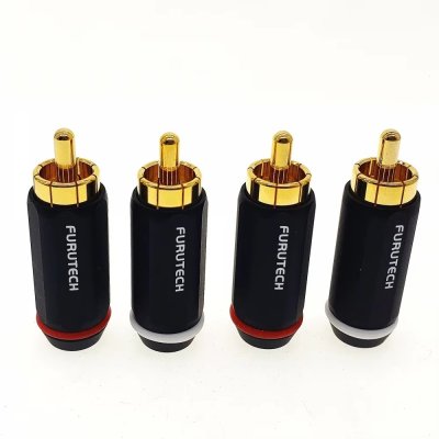 FURUTECH FP-126(H) - High Performance Audio RCA Connectors (4 pcs/set)