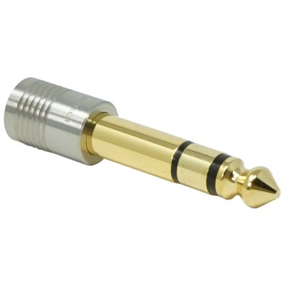 FURUTECH F63-S(G) - High Performance Headphone Plug Adapter 6.3mm to 3.5mm