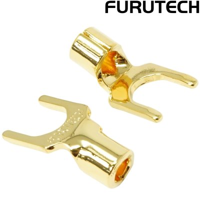 FURUTECH FP-203(G) - High Performance Audio Spade Terminals (4 pcs./set)