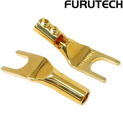 FURUTECH FP-201(G) - High Performance Audio Spade Terminals (4 pcs./set)