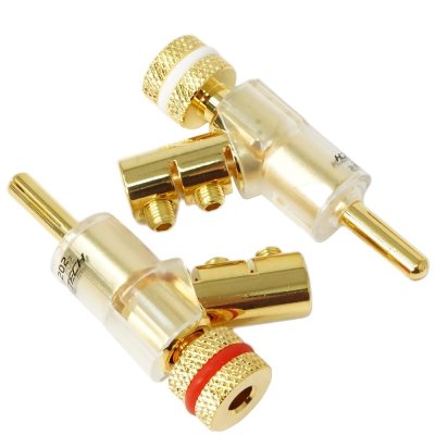 FURUTECH FP-202(G) - High Performance Audio Banana Connectors (4 pcs./set)