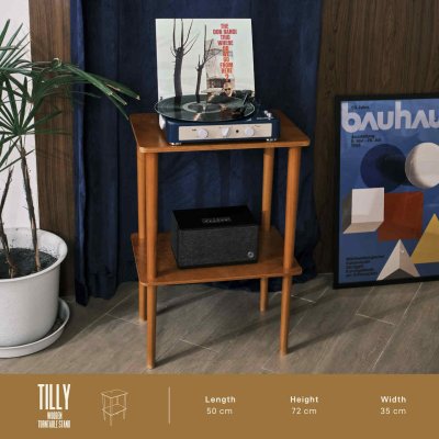 Gadhouse Tilly Wooden Turntable Stand โต๊ะไม้ สำหรับวางเครื่องเล่นแผ่นเสียง