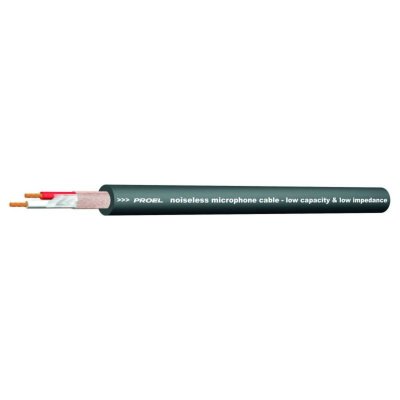 PROEL HPC210BK / 100M. ทำจากทองแดงแท้ หุ้มด้วย PVC ความยาว 100 เมตร