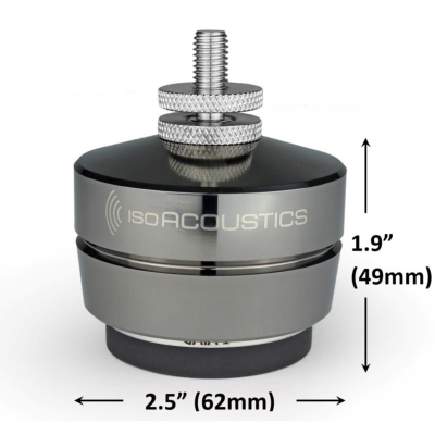 ISO Acoustics GAIA Series Isolation Feet for Speakers & Subwoofers  (Set4)