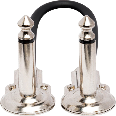 Hosa IRG-100.5 Guitar Patch Cable, Low-profile Right-angle to Same, 6 in